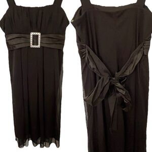 CITY TRIANGLES Sweet Little GIRLS Formal Black Party DRESS Size Medium